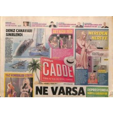 Gökçe Koleksiyon Milliyet Gazetesi Cadde Eki 22 Temmuz 2010 - Cansu Dereden Ayrılan Cem Yılmaz , Eski Sevgilisi Lal Dedeoğlu Ile Buluştu GZ93720