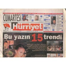 Gökçe Koleksiyon Hürriyet Gazetesi Cumartesi Eki 23 Haziran 2001 - 30 Yıl Sonra Bir Seçim Zaferiyle Ülkesine Dönen Bulgaristan Kralı Iı. Simeon  GZ93627