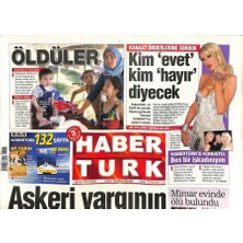 Gökçe Koleksiyon Haber Türk Gazetesi 1 Ağustos 2010 - 50 Yıllık Eşinin Heykelini Dikti ! - Haluk Levent , Koğuşta Başını Duvara Vurup Sakatlandı  GZ93641