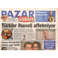 Gökçe Koleksiyon Sabah Gazetesi Pazar Eki 20 Kasım 2005 - Mehmet Ali Erbilin Kızı Sezin Babasını Eşlerinden Kıskandığını Itiraf Ediyor  GZ93734