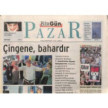 Gökçe Koleksiyon Birgün Gazetesi Pazar Eki 15 Mayıs 2005 - Cüneyt Özdemir  Hala Umudum Var - Iflah Olmaz Aktivist