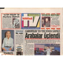 Hürriyet Gazetesi Kelebek Eki 10 Ağustos 1993 - Orhan Gencebay Yeni Dizisinde Ünlü Besteci Ergüder Yoldaşın Hayatını Ekrana Getirecek  GZ96828