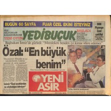 Gökçe Koleksiyon Yeni Asır Gazetesi 26 Ağustos 1986 - Samime Sanay Kaza Geçirdi - Ingiltere Jaguar Sergiliyor  GZ132110