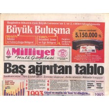 Milliyet Halk Gazetesi 31 Aralık 1992 - Adnan Polat Dinamo Dresdeni Satın Alıyor - Piontekin Özel Başarısı  GZ119437