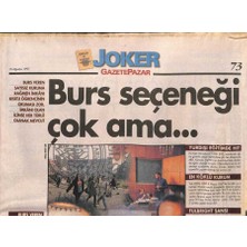 Gökçe Koleksiyon Gazete Gazetesi Joker Eki 10 Ağustos 1997 - Afs Programları , Barış Yolunda Adım  GZ96295