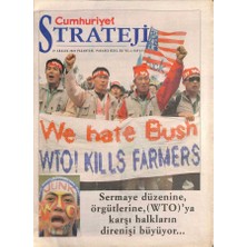 Gökçe Koleksiyon Cumhuriyet Gazetesi Strateji Eki 19 Aralık 2005 - Sermaye Düzenine , Örgütlerine , ( Wto )Ya Karşı Halkların Direnişi Büyüyor... GZ96493