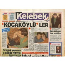 Hürriyet Gazetesi Kelebek Eki 16 Mart 1992 - Aydemir Akbaş , Işinin Erbabı... Hem Kızdırıyor Hem Sevdiriyor GZ94167