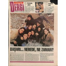 Gökçe Koleksiyon Cumhuriyet Gazetesi Dergi Eki 11 Şubat 1996 - Başarı...nerede,ne Zaman ? - Kahramanlarıyla Aramızda Yaşıyor Aziz Nesin  GZ96645