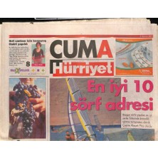 Gökçe Koleksiyon Hürriyet Gazetesi Cuma Eki 4 Temmuz 2003 - En Iyi 10 Sörf Adresi - Sinemada Melekler Haftası  GZ96456