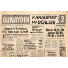 Gökçe Koleksiyon Günaydın Gazetesi Haber Eki 5 Haziran 1977 - Dicle Nehri Üzerinde Bir Baraj Daha Yapılacak - Cıanın Merkez Binalarından Bir Kısmı Turistlere Açılıyor GZ96196