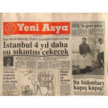 Gökçe Koleksiyon Yeni Asya Gazetesi 2 Ağustos 1990 - Dindar Talebe Tıp Birincisi  GZ104346