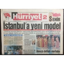 Hürriyet Gazetesi Bölge Eki 17 Haziran 1994 - Istanbula Yeni Model  GZ23044