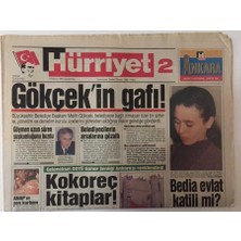 Gökçe Koleksiyon Hürriyet 2 Bölge Gazetesi 11 Mayıs 1994 - Melih Gökçekin Gafı !  GZ25265