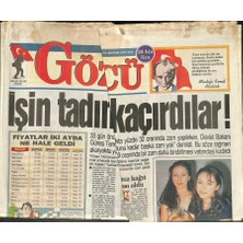 Gökçe Koleksiyon Gözcü Gazetesi 19 Ağustos 1997 - Sibel Can , Iki Azgın Köpeği Kocasına Saldırttı GZ102741