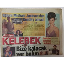 Hürriyet Gazetesi Kelebek  Eki 30 Eylül 2004 -  Kadın Hakem Farkı , Finalistler Özlem Conkeri Kıskandı    GZ20014