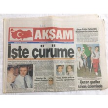 Akşam Gazetesi 26 Ağustos 1995 - Seren Serengil Düşünmeden Reddetti - GZ19560