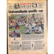 Gökçe Koleksiyon Cumhuriyet Gazetesi Ankara Eki 29 Nisan 2005 - Çaldıran ve Kamilocak Mahalleleri Yağmura Teslim  GZ113402