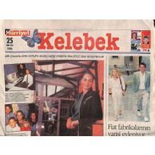 Hürriyet Gazetesi Kelebek Eki 25 Ekim 1996 - Fiat Fabrikalarının Varisi Evleniyor  GZ109627