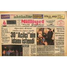 Milliyet Halk Gazetesi 14 Şubat 1981 - Avrupa Ile Güney Amerika , Maradona Için Dolar Savaşı Yapıyor  GZ127425