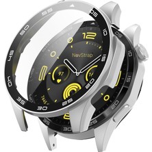 Novstrap Huawei Watch Gt4 46MM ile Uyumlu Ekran Koruyucu Temperli Cam Kasa Koruyucu Sayısal Kadranlı