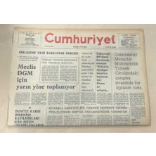 Cumhuriyet Gazetesi 29 Eylül 1976 GZ927