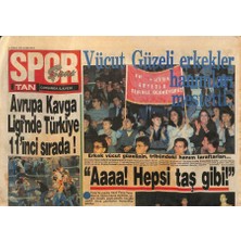 Tan Gazetesi Çarşamba Ilavesi 15 Nisan 1987 - Kadın Tenisçiden Kadın Sevgilisine 45 Milyonluk Hediye  GZ116292