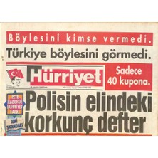Hürriyet Gazetesi 29 Ağustos 1993 - Cimbom Hakanla Güldü - Yılmaz , Çilleri Papaza Benzetti  GZ128044