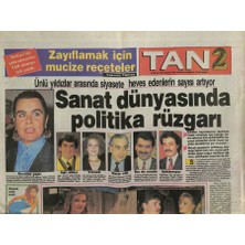 Gökçe Koleksiyon Tan Gazetesi 2 Eki 23 Ağustos 1990 - Nükhet Duru Oğluyla Gurur Duyuyor  GZ115257