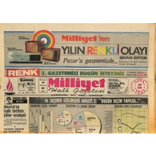 Milliyet Halk Gazetesi 28 Ekim 1983 - Beyrutta Halk Tetikte , Şiiler Endişeli - Alman Basını Kaleci Ademe Teşekkür Ediyor... GZ126031