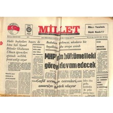 Gökçe Koleksiyon Millet Gazetesi 12 Aralık 1975 - Kayseride Teknik Üniversite Açılması Için Karara Varıldı GZ102673