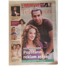 Gökçe Koleksiyon Milliyet Gazetesi Televizyon Eki  25- 31 Ağustos 2007  - Haftanın Dizisi Sana Mecburum Doğuş ve Seda Bakan , Poster Bengü   GZ26997