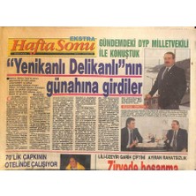 Gökçe Koleksiyon Haftasonu Gazetesi Ekstra Eki 24 Ocak 1992 - Uğur Yücel Ameliyat Oldu GZ115719