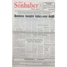 Giresun Son Haber Gazetesi  23  Mart 1994 Türkan Akyol Giresunda  GZ14163