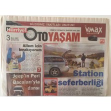 Hürriyet  Gazetesi Oto Yaşam Eki  3 Ekim 2007 - Station Seferberliği    GZ28310
