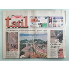 Hürriyet Tatil Gazetesi 8 Ağustos 1998 Saray Lojmanları Canlandı -GZ14848
