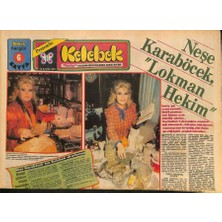Gökçe Koleksiyon Hürriyet Gazetesi Kelebek Eki 16 Aralık 1982 - Neşe Karaböcek  Lokman Hekim  - Hülya Sözerin Biblolu Dünyası... GZ127370