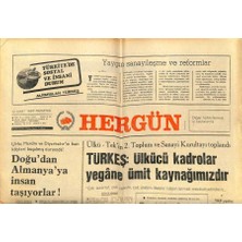 Hergün Gazetesi 10 Mart 1980 - Türkiyeden Doğu Almanyaya Insan Taşıyorlar GZ104031