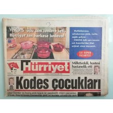 Hürriyet Gazetesi 26 Ağustos 1995 Romantik Popçudan Üçüncü Albüm -GZ14846