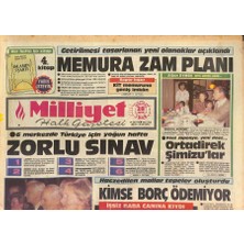 Milliyet Gazetesi 28 Mayıs 1986 - Çankayada Görkemli Davet, Portekizde Prim Için Isyan, Işsiz Baba Canına Kıydı    GZ126884