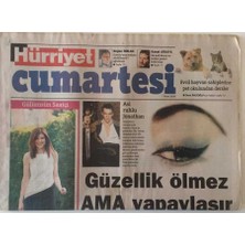 Hürriyet Gazetesi Cumartesi Eki 7 Mart 2009 -  Güzellik Ölmez Ama Yapaylaşır GZ22279
