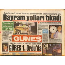 Güneş Gazetesi 30 Temmuz 1987 - Fransız Firmasının Yeni Buluşu  Kapadokyada Kovboy Turizmi  GZ127708