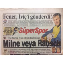 Hürriyet Gazetesi Süperspor Eki  7 Haziran 1995 - Fener Iviçi Gönderdi   GZ27355