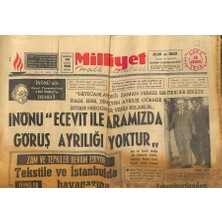 Milliyet Halk Gazetesi 14 Ağustos 1970 - Kolera Nedeniyle Rus Turist Gemisi Limana Sokulmadı  GZ118510