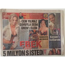 Hürriyet  Gazetesi Kelebek  Eki 17 Mayıs 2007  -  Cem Yılmaz Şovuyla Seda Üreni Eledi    GZ28351