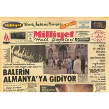 Milliyet Halk Gazetesi 8 Temmuz 1981 - Balerin Almanyaya Gidiyor - Ali Naci Karacanı Andık  GZ127832
