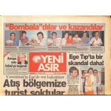 Yeni Asır Gazetesi 2 Temmuz 1986 - Trt , Armutalan Dağını Aşamadı - Mehmet Yazar Tvden Düşüyor  GZ131829
