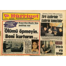 Hürriyet Gazetesi 21 Kasım 1982 - Macar Başbakanı Lazar Hürriyete Özel Demeç Verdi - Özal  Ikinci Adam Olmayacağım  GZ127630