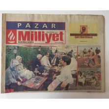 Milliyet Pazar Gazetesi 26 Ağustos 2001 - Zuhal Olcayın Istanbulu GZ11107