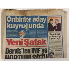 Yeni Şafak Gazetesi 9 Ağustos 2002  -  Birinci Süper Futbol Ligi 2002-2003 Sezonu Trabzonda Yapılacak Trabzonspor - Fenerbahçe Maçıyla Başlayacak   GZ13436