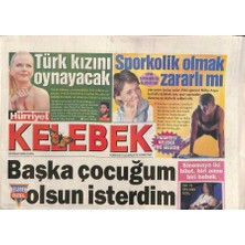 Hürriyet Gazetesi Kelebek Eki 23 Nisan 2004 - Nicole Kidman Türk Kızını Oynayacak GZ113590